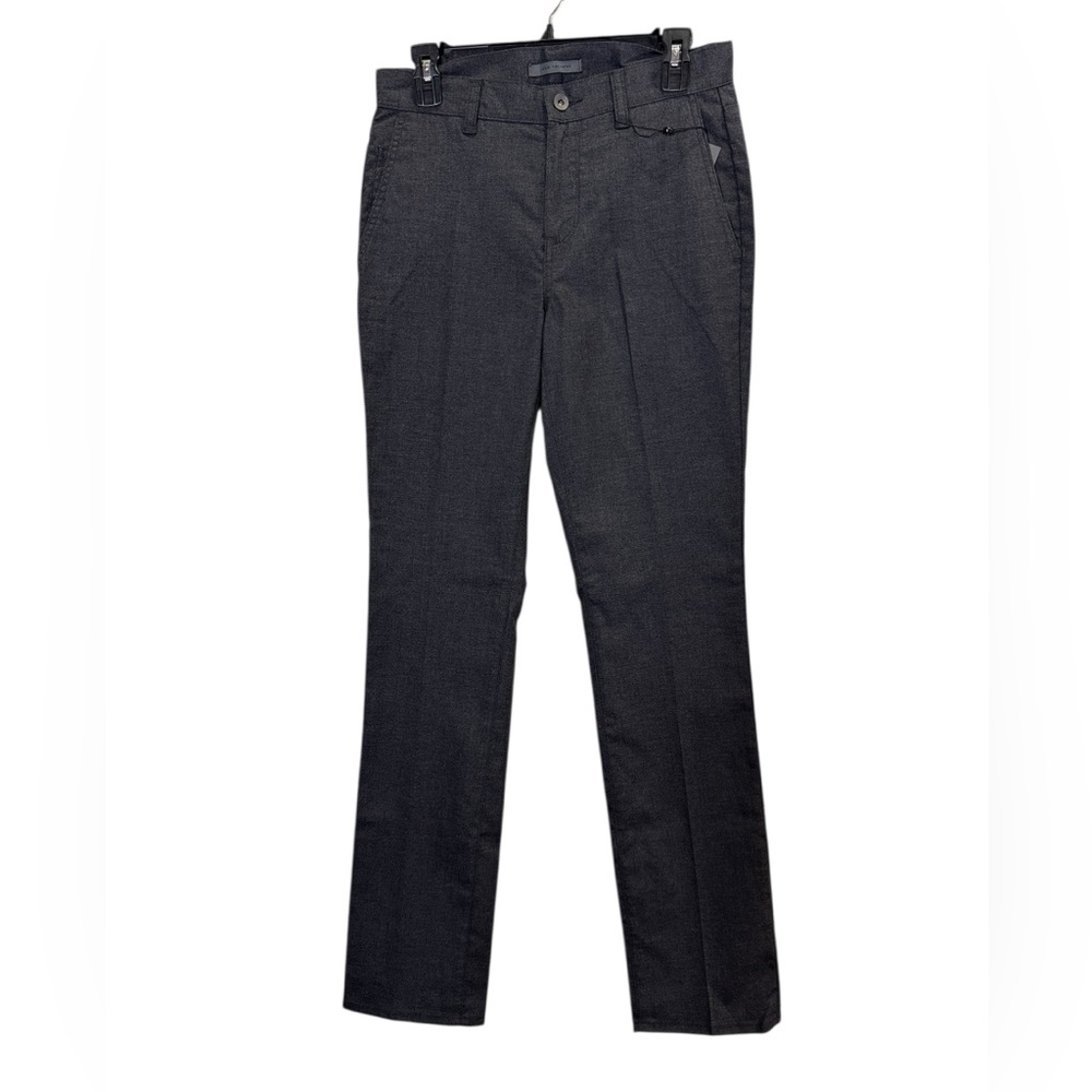 John Varvatos Men’s Blokecore Charcoal Gray Wool and Cotton Blend Trousers Sz 28